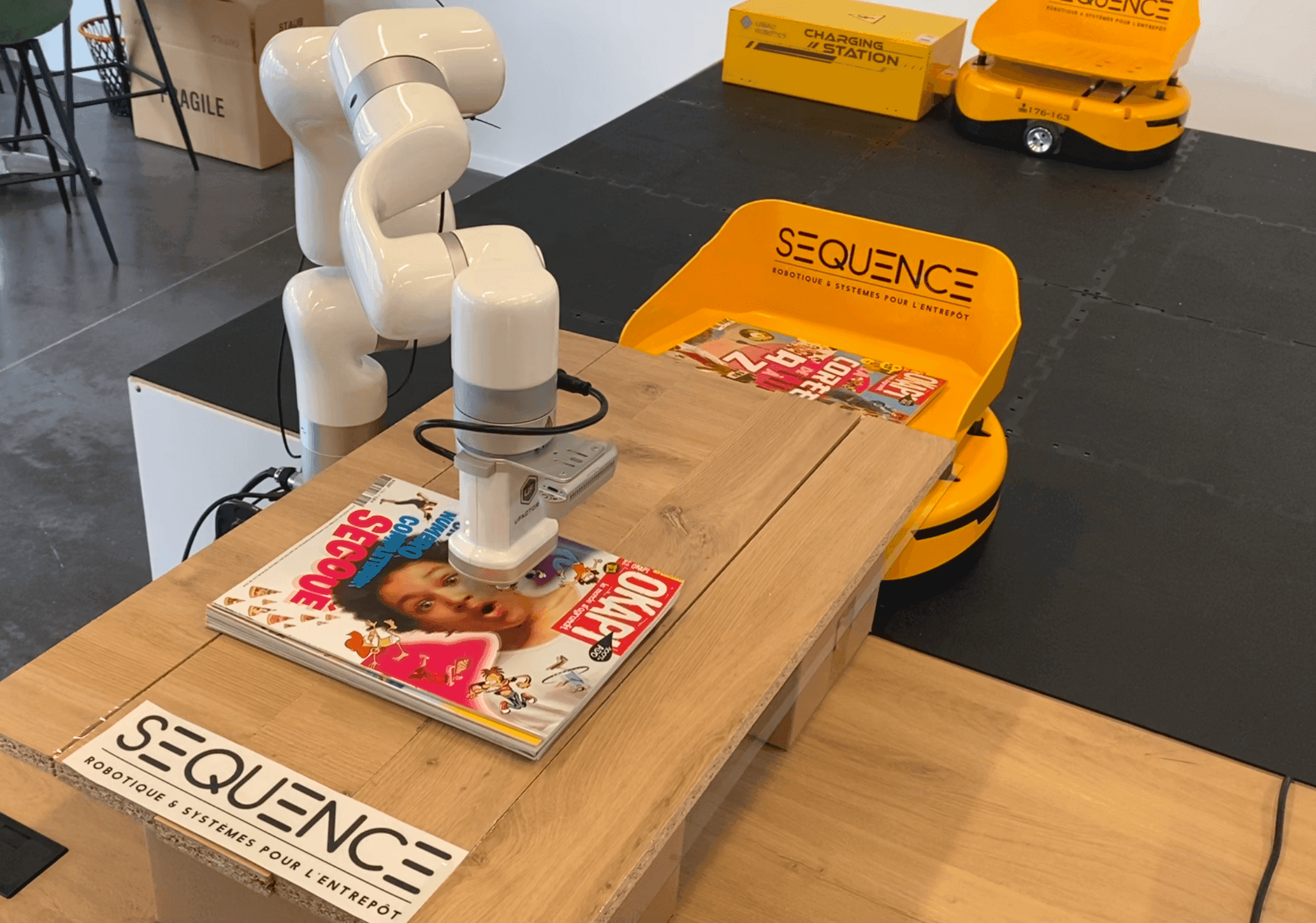 Bras robots : la collaboration Homme–Machine